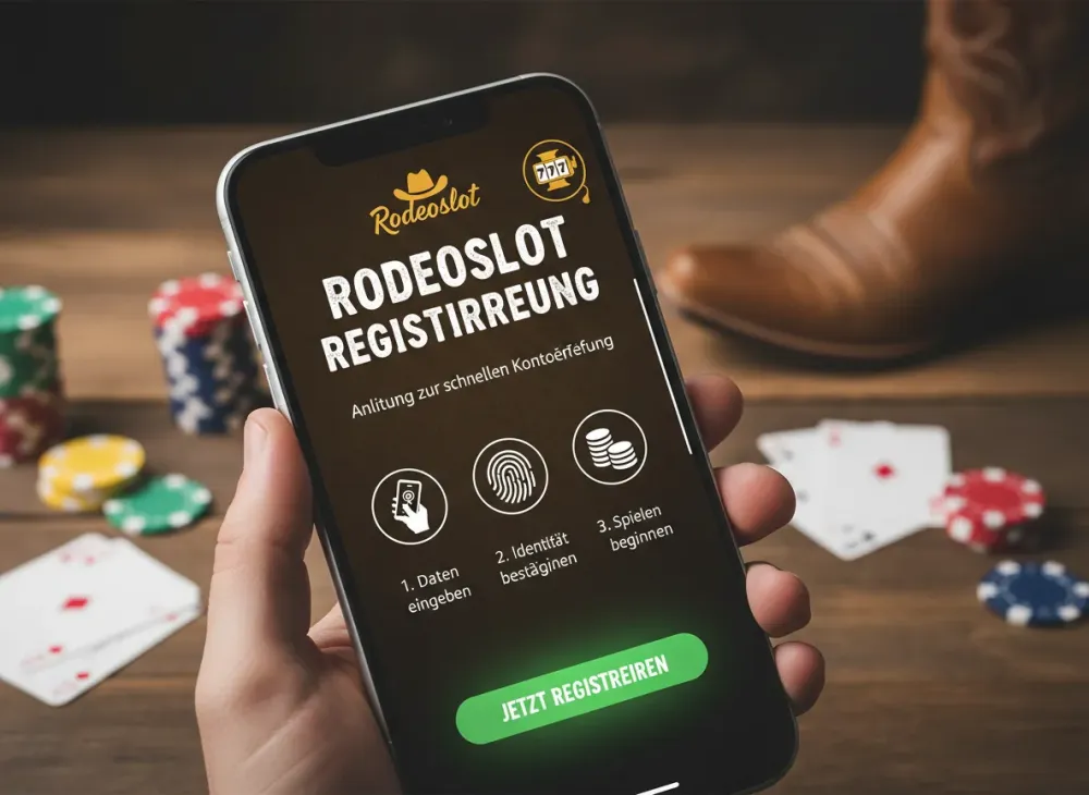 Rodeoslot registrierung Anleitung zur schnellen Kontoeröffnung